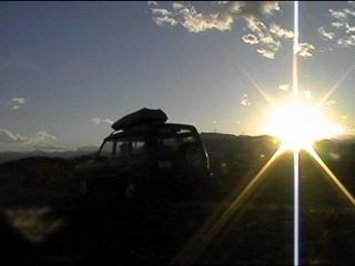 Sun set & Disco