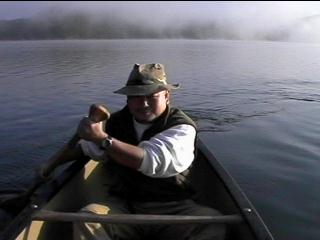 Mr.Yamada paddling