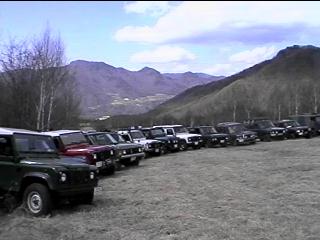 Land Rovers